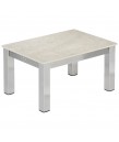 Barlow Tyrie - Equinox Low 100cm Square Table with Teak Top
